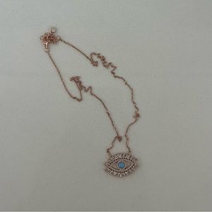Evil eye necklace